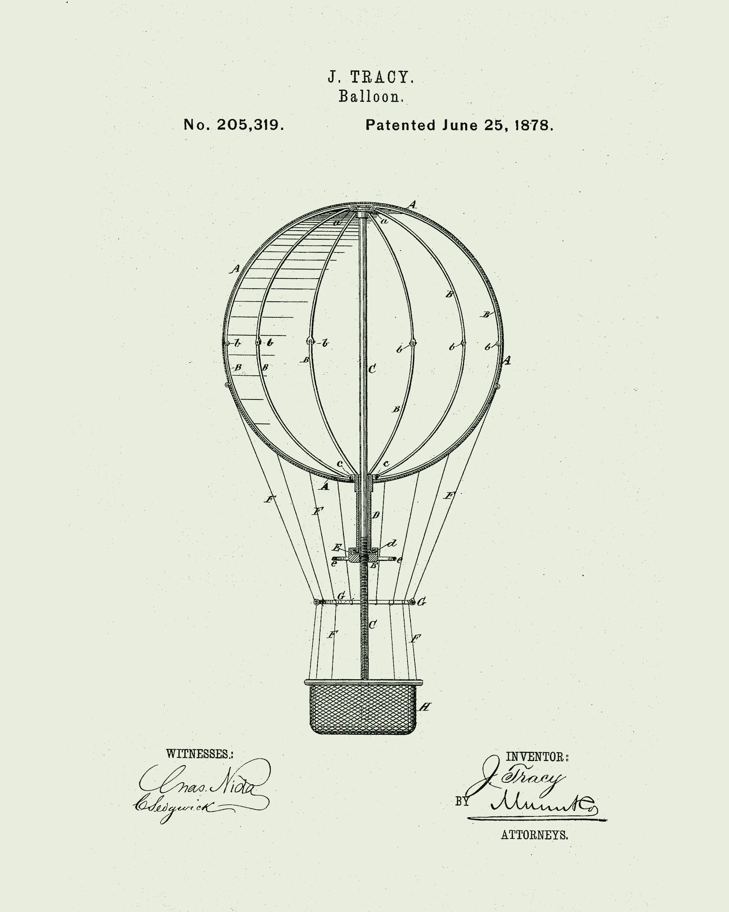 1878 Hot Air Balloon