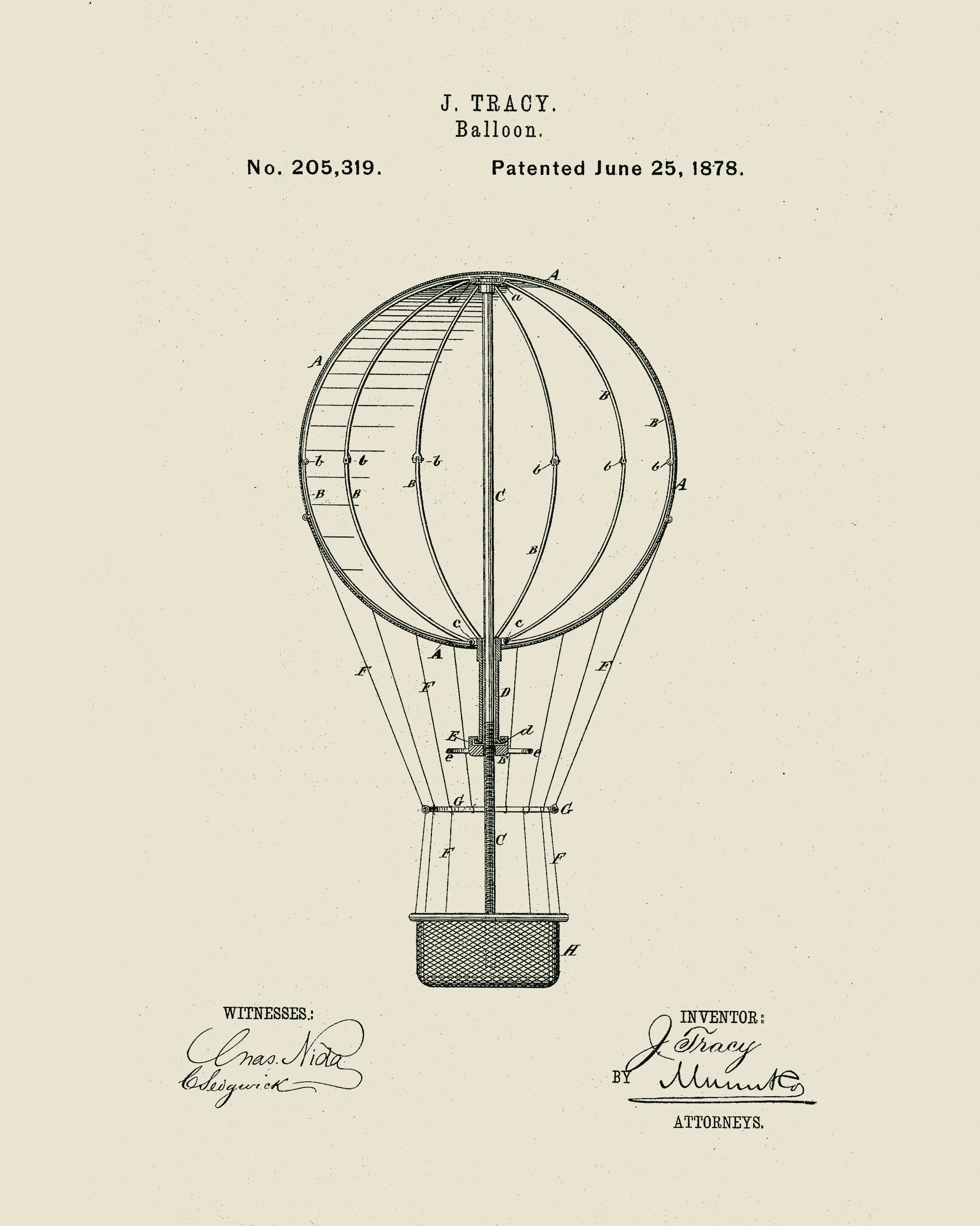 1878 Hot Air Balloon