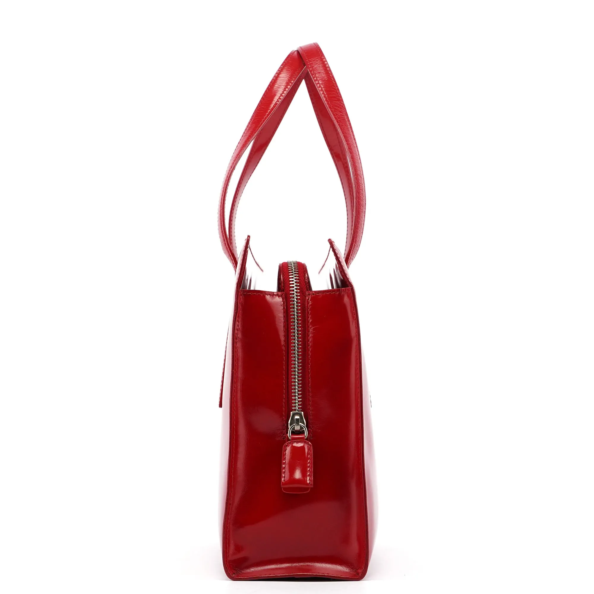 1995 Red Spazzolato Tote
