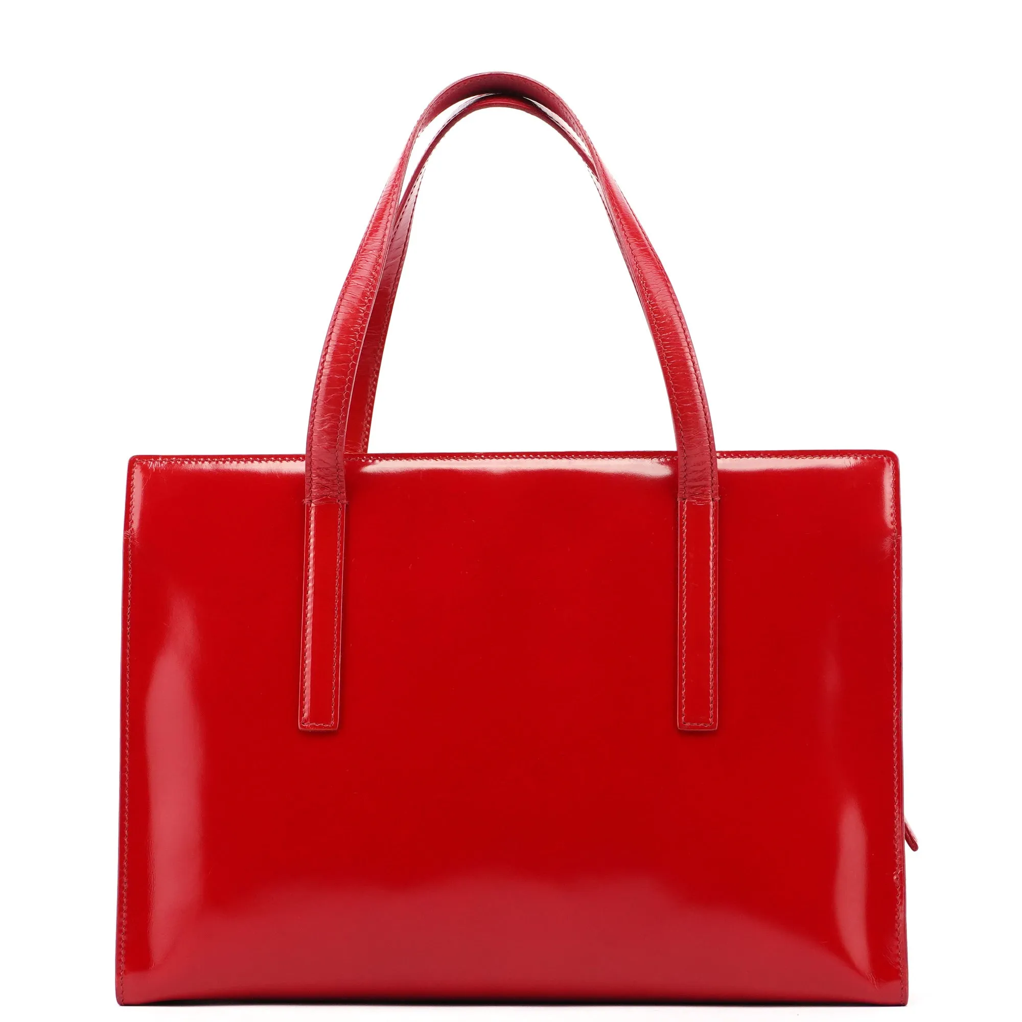 1995 Red Spazzolato Tote