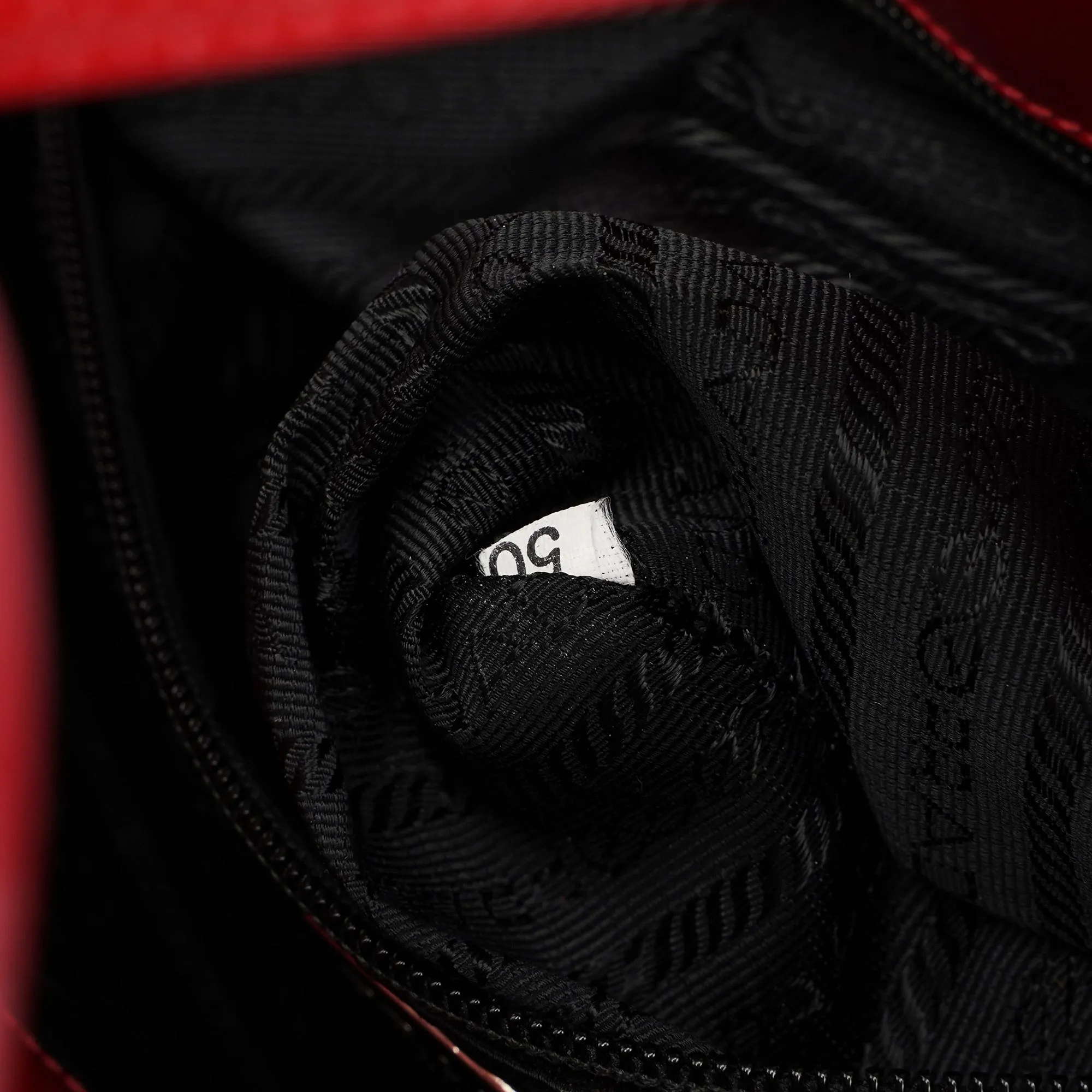 1995 Red Spazzolato Tote