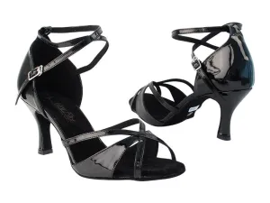 2829LEDSS 75 Black Patent PU_Whole Shoes
