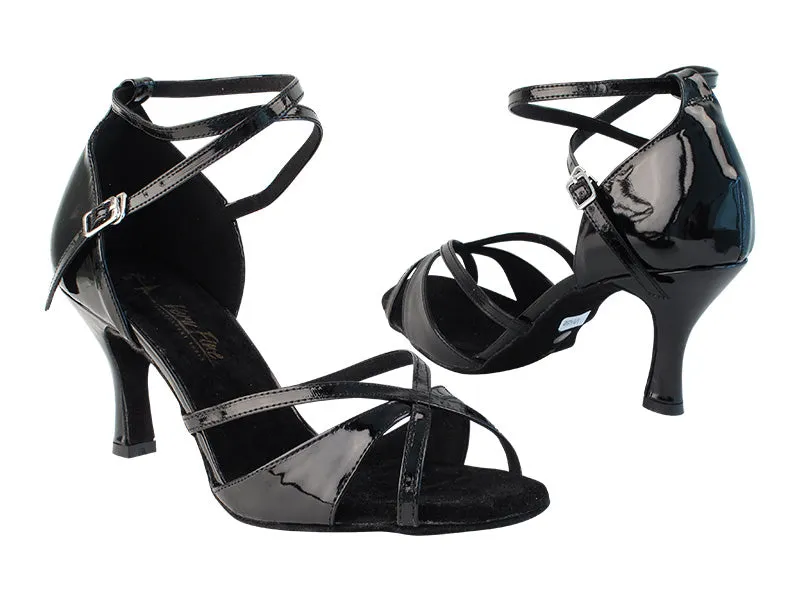 2829LEDSS 75 Black Patent PU_Whole Shoes