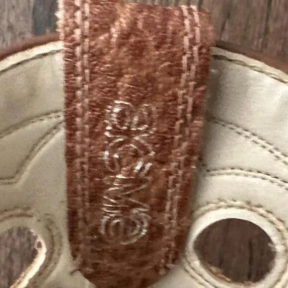 Acme Brown Leather Western Boots Kid's Size 3.5 D