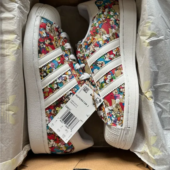 ADIDAS X DISNEY MICKEY SUPERSTAR SHOES KIDS
