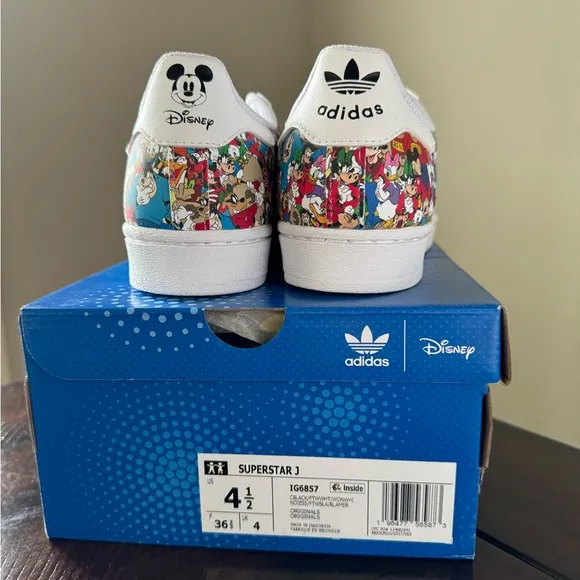 ADIDAS X DISNEY MICKEY SUPERSTAR SHOES KIDS