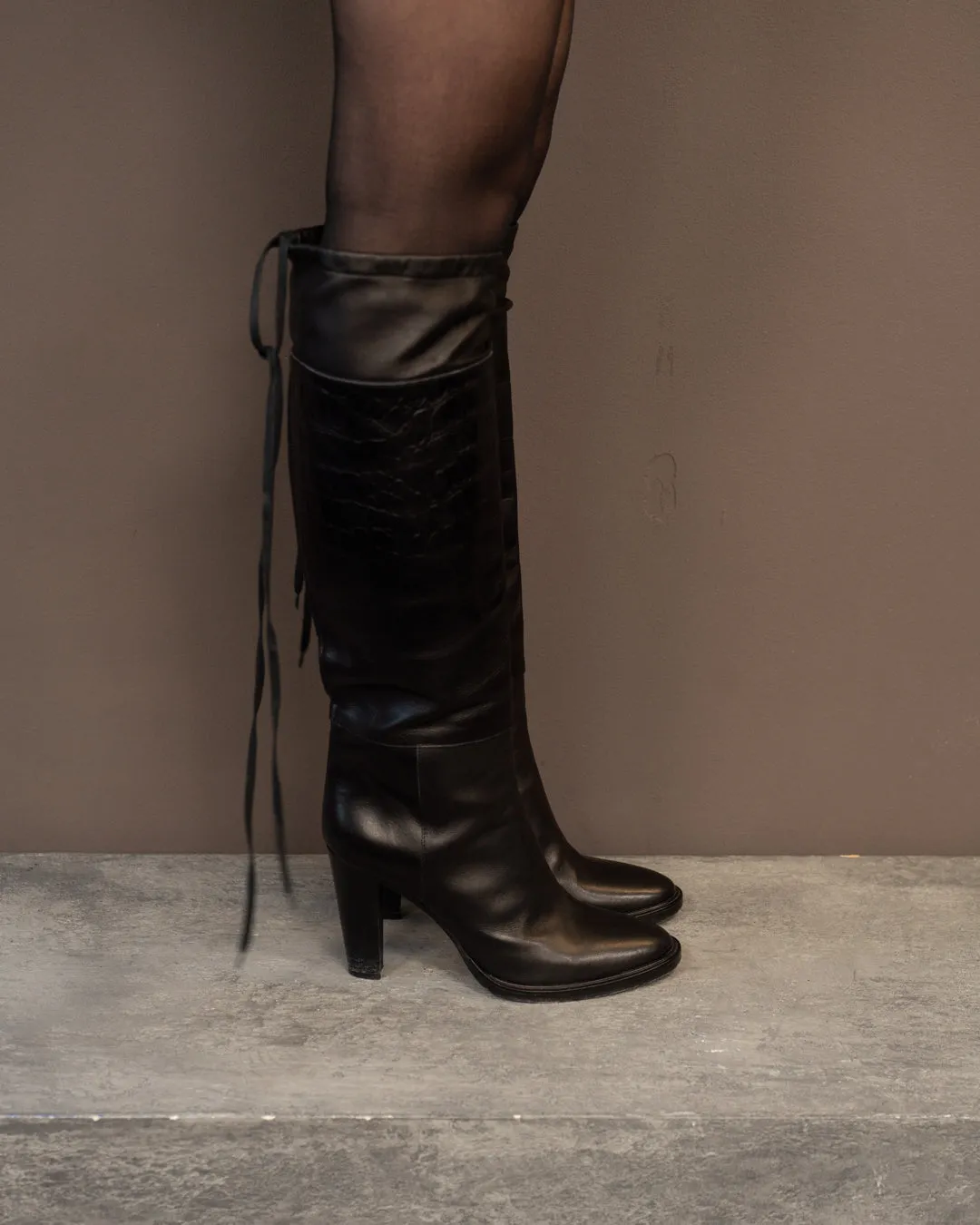 A.F VANDEVORST KNEE HIGH BOOTS (EU 39)