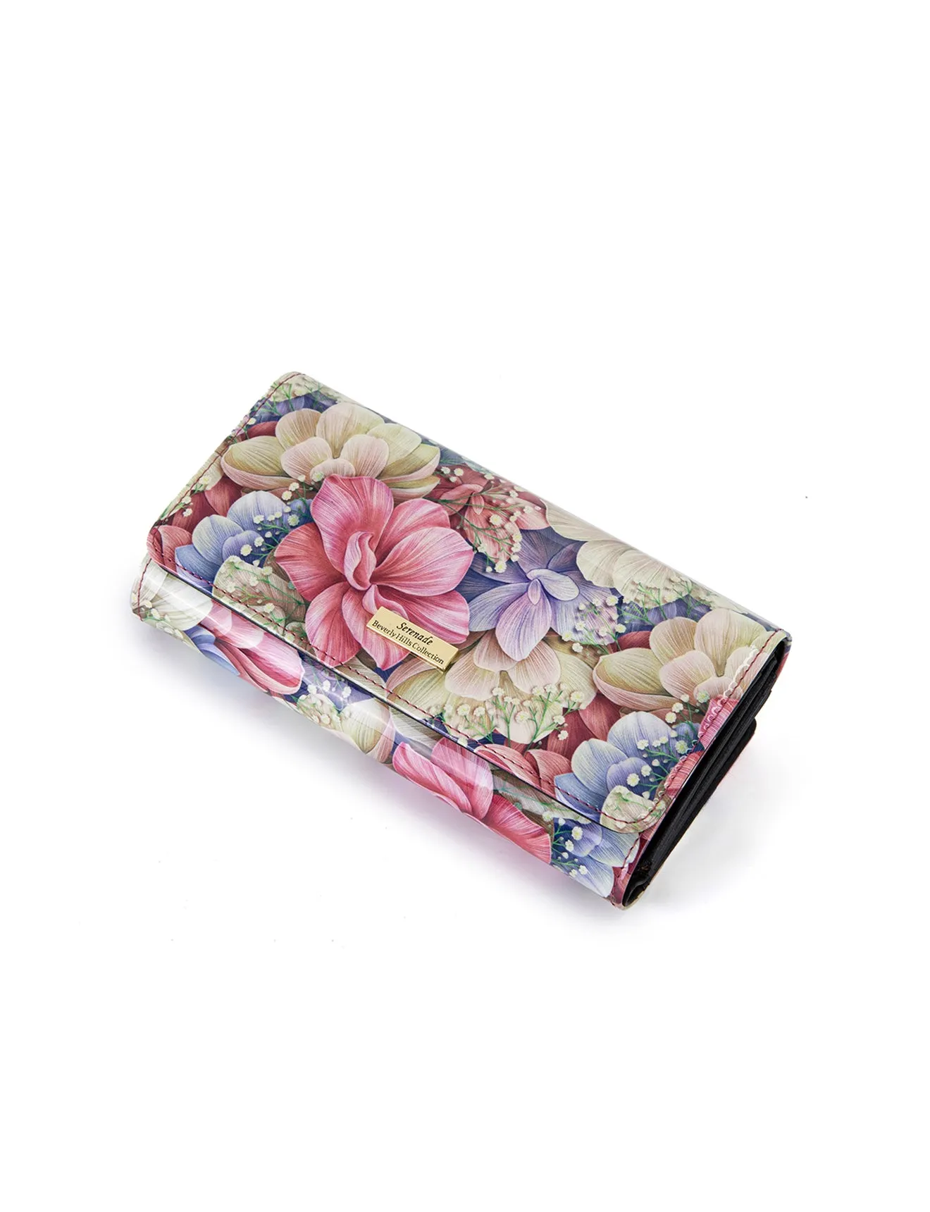ANGELIQUE LARGE LEATHER RFID WALLET-WSN5701- *