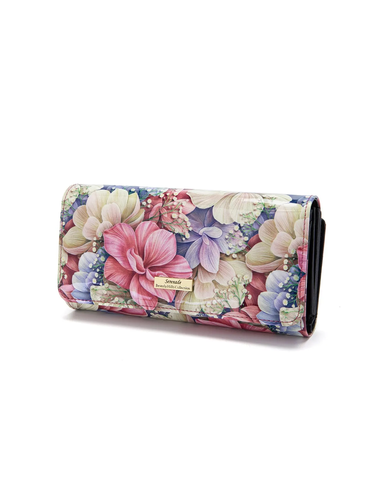 ANGELIQUE LARGE LEATHER RFID WALLET-WSN5701- *