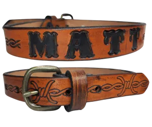Baby's First "Barbwire" Name Belt