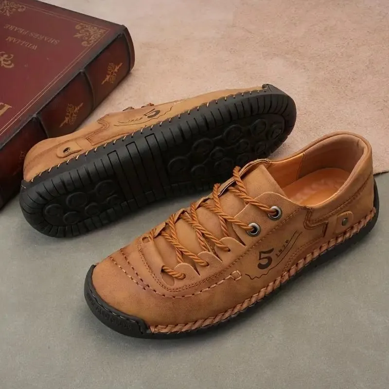 BERN FIVESTORECITY Men’s Casual Leather Tan Shoes Lightweight Legacy. Timeless Since 1978.