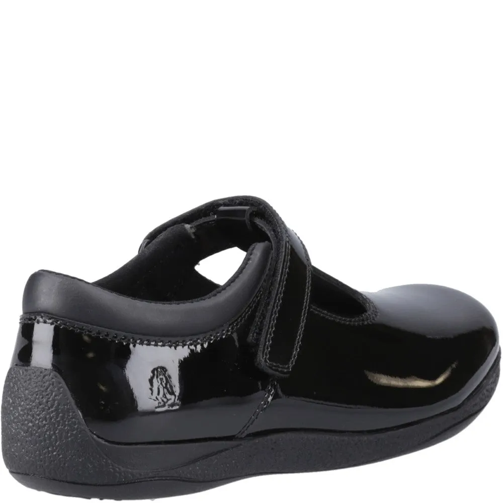 Black Caitlin Patent Senior School Shoes