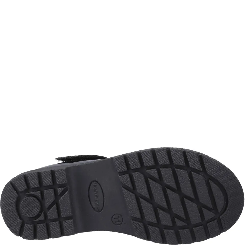 Black Gracie Junior Patent School Shoes
