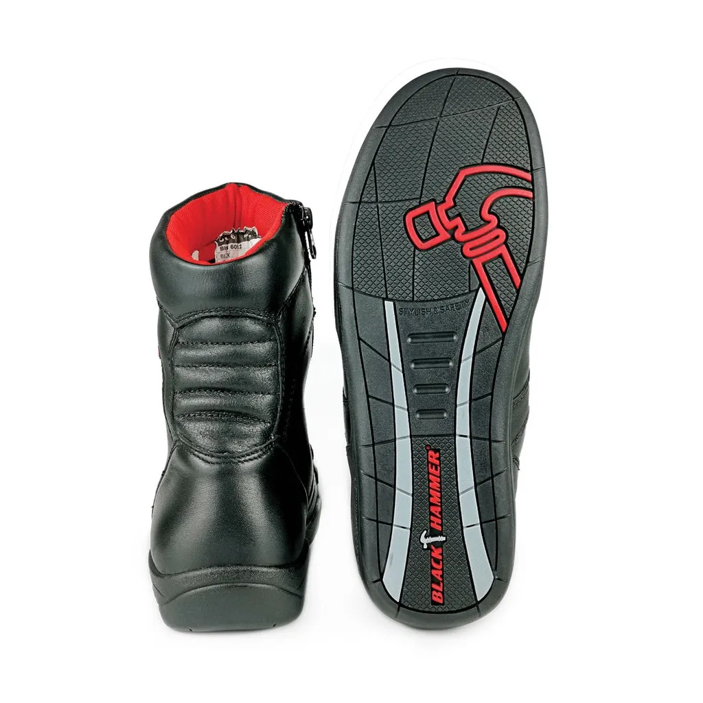 Black Hammer Men Motor Boot Mid Cut BHB-6012