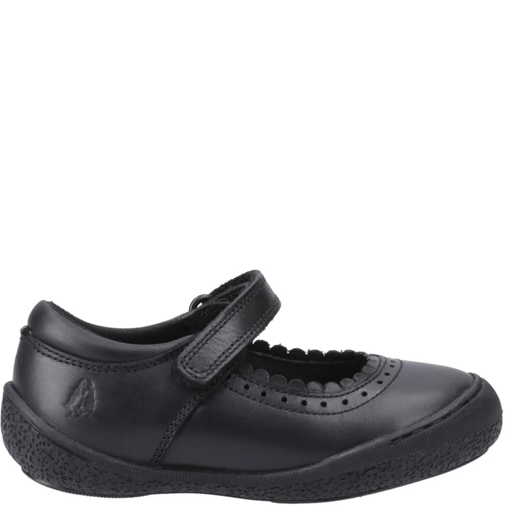 Black Rosalie Infant School Shoes