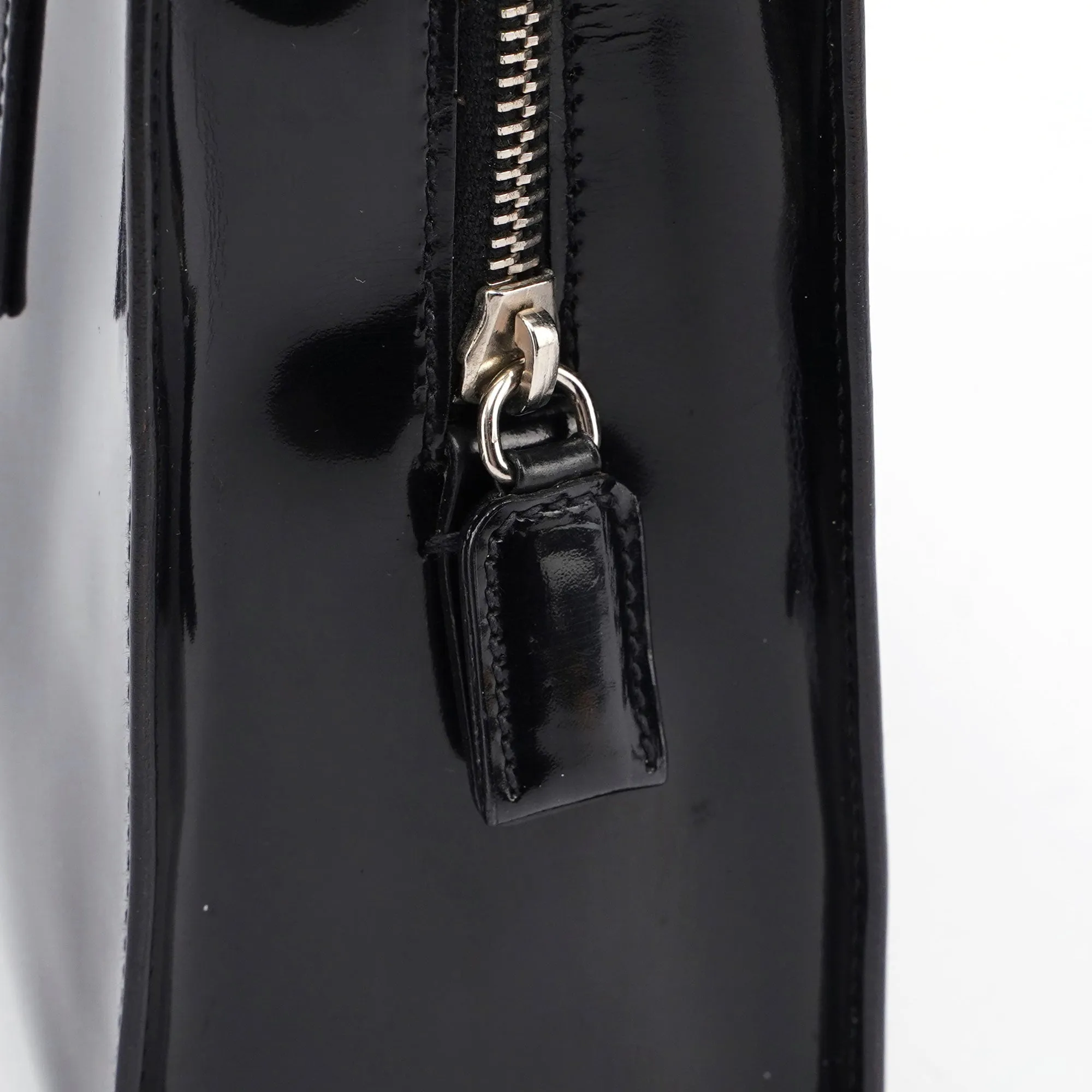 Black Spazzolato Tote