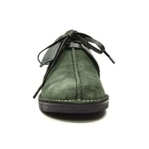 British Walkers Kingston Men's Green Leather and Suede