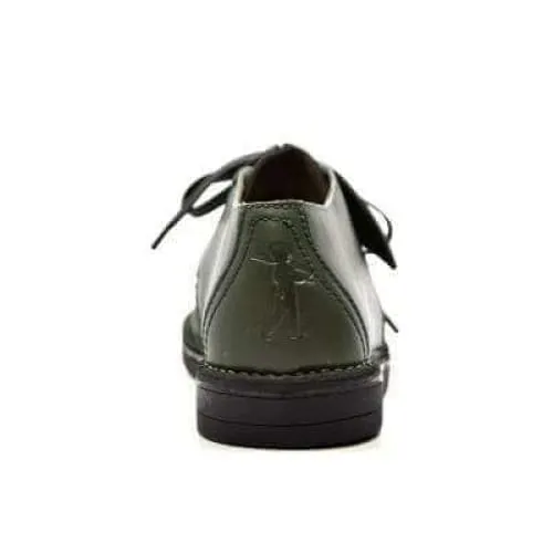 British Walkers Kingston Men's Green Leather and Suede