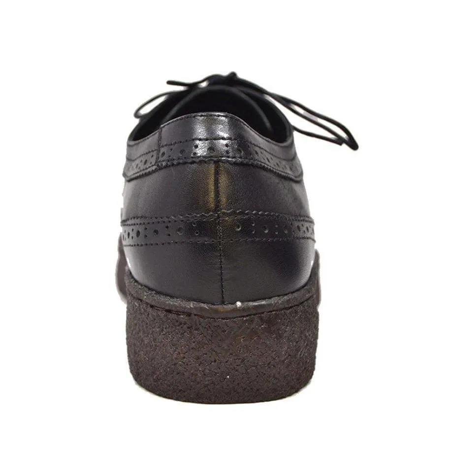 British Walkers Playboy Original Men's Leather Low Top Wingtip Oxfords Ankle Boots