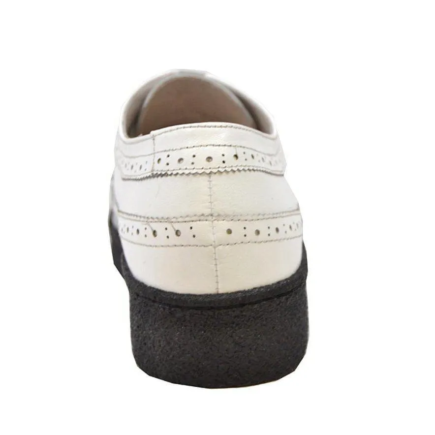British Walkers Playboy Original Men's Leather Low Top Wingtip Oxfords Ankle Boots