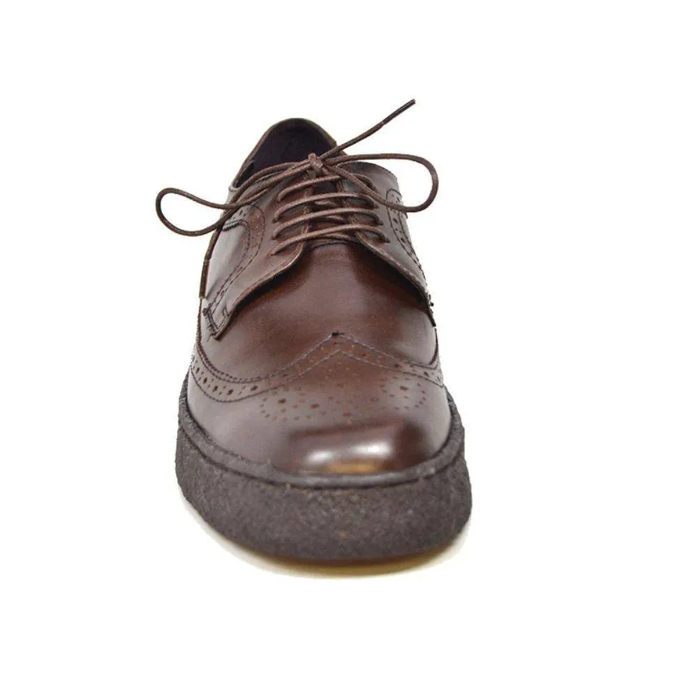 British Walkers Playboy Original Men's Leather Low Top Wingtip Oxfords Ankle Boots