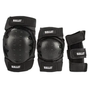 Bullet Adult Triple Combo Pad Set Black L (large)