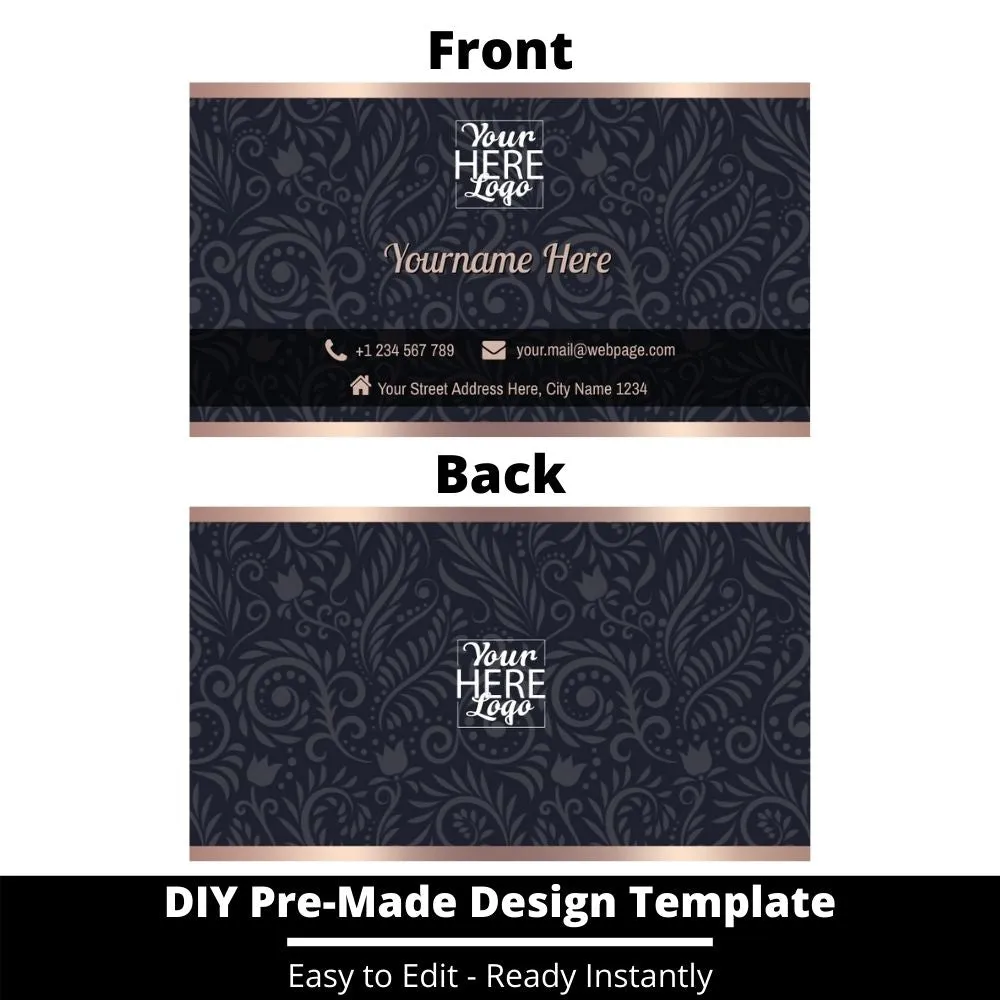 Business Card Design Template 111