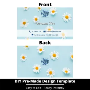 Business Card Design Template 125