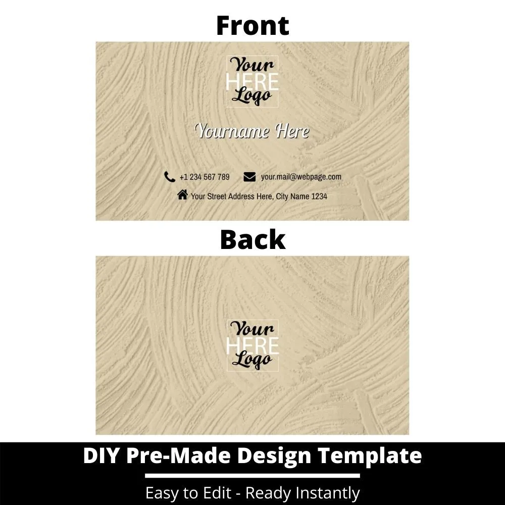 Business Card Design Template 154