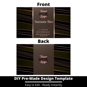 Business Card Design Template 18
