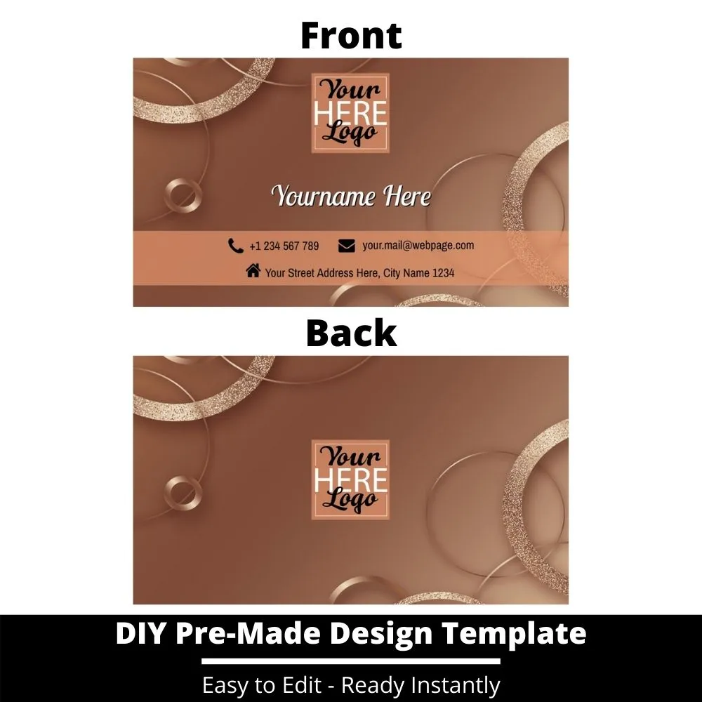 Business Card Design Template 194