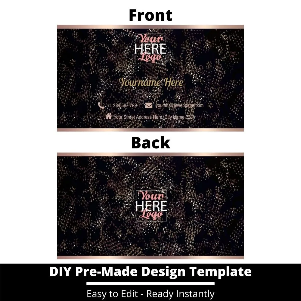 Business Card Design Template 21