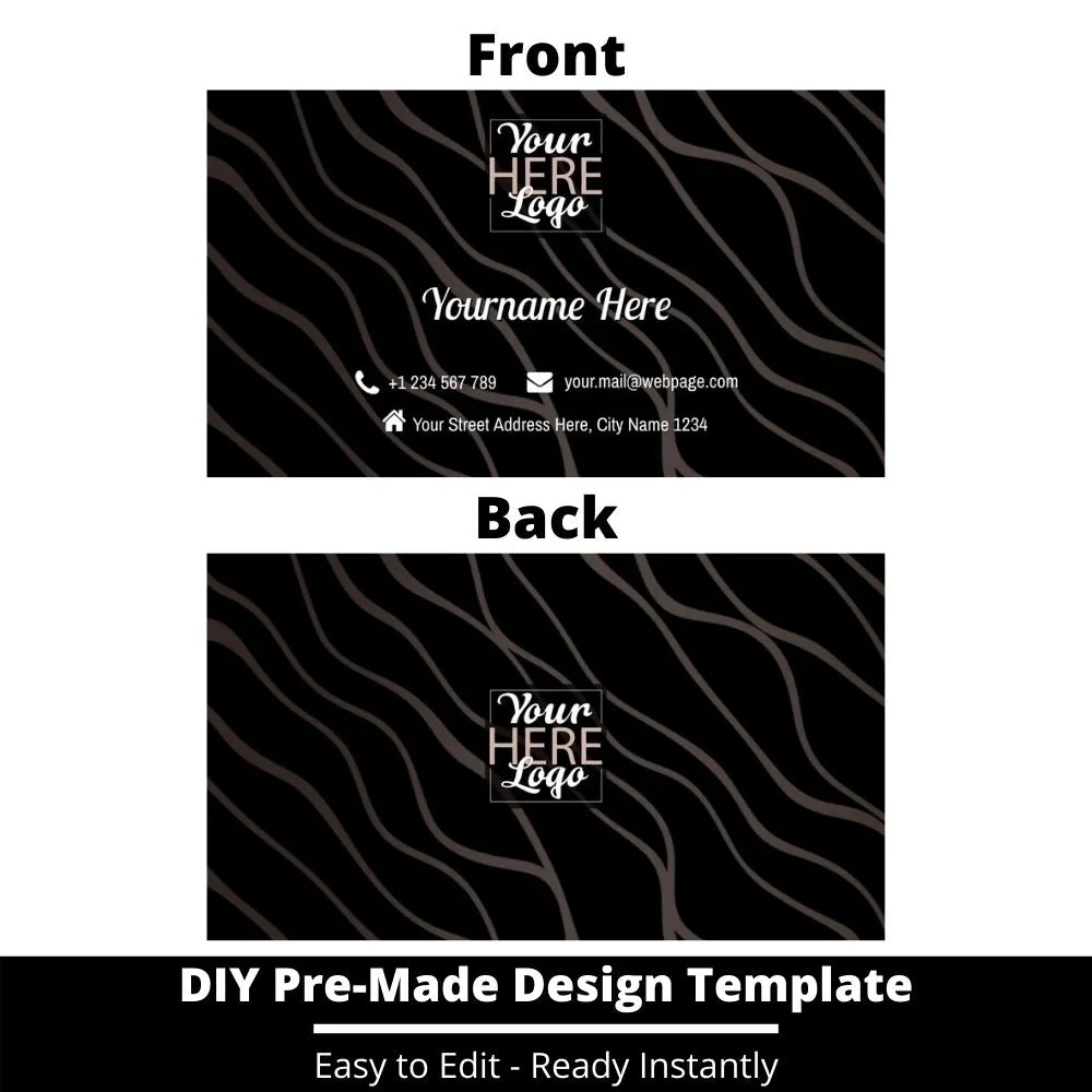 Business Card Design Template 225