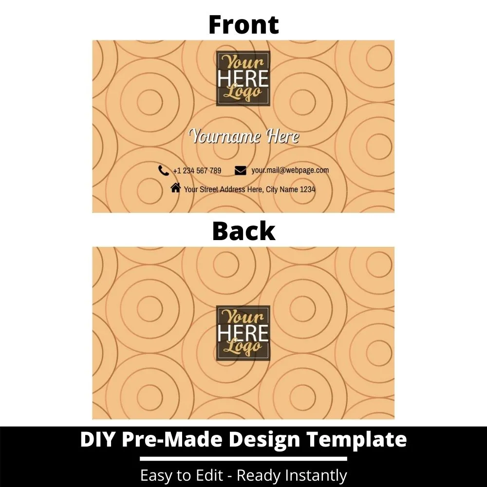 Business Card Design Template 230