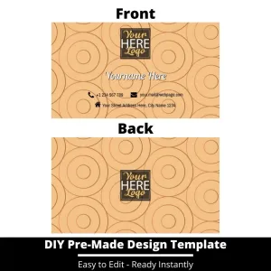Business Card Design Template 230