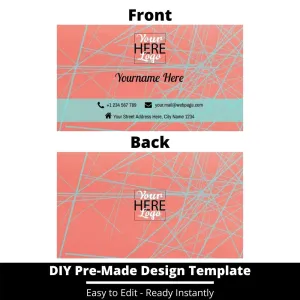Business Card Design Template 29