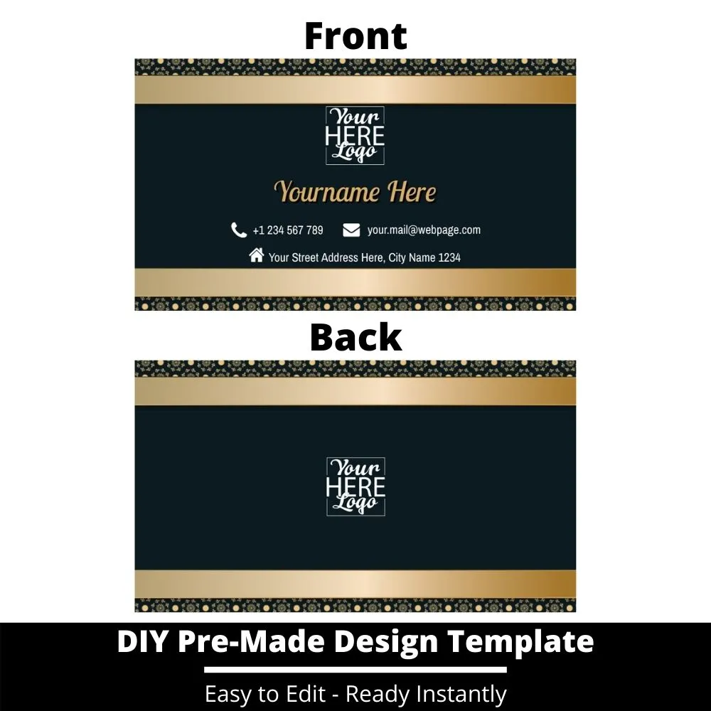 Business Card Design Template 42