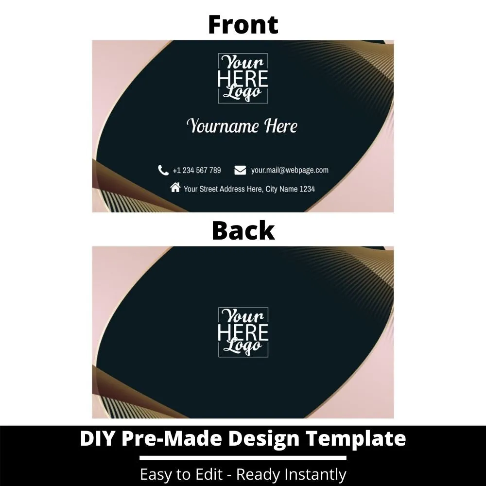 Business Card Design Template 47