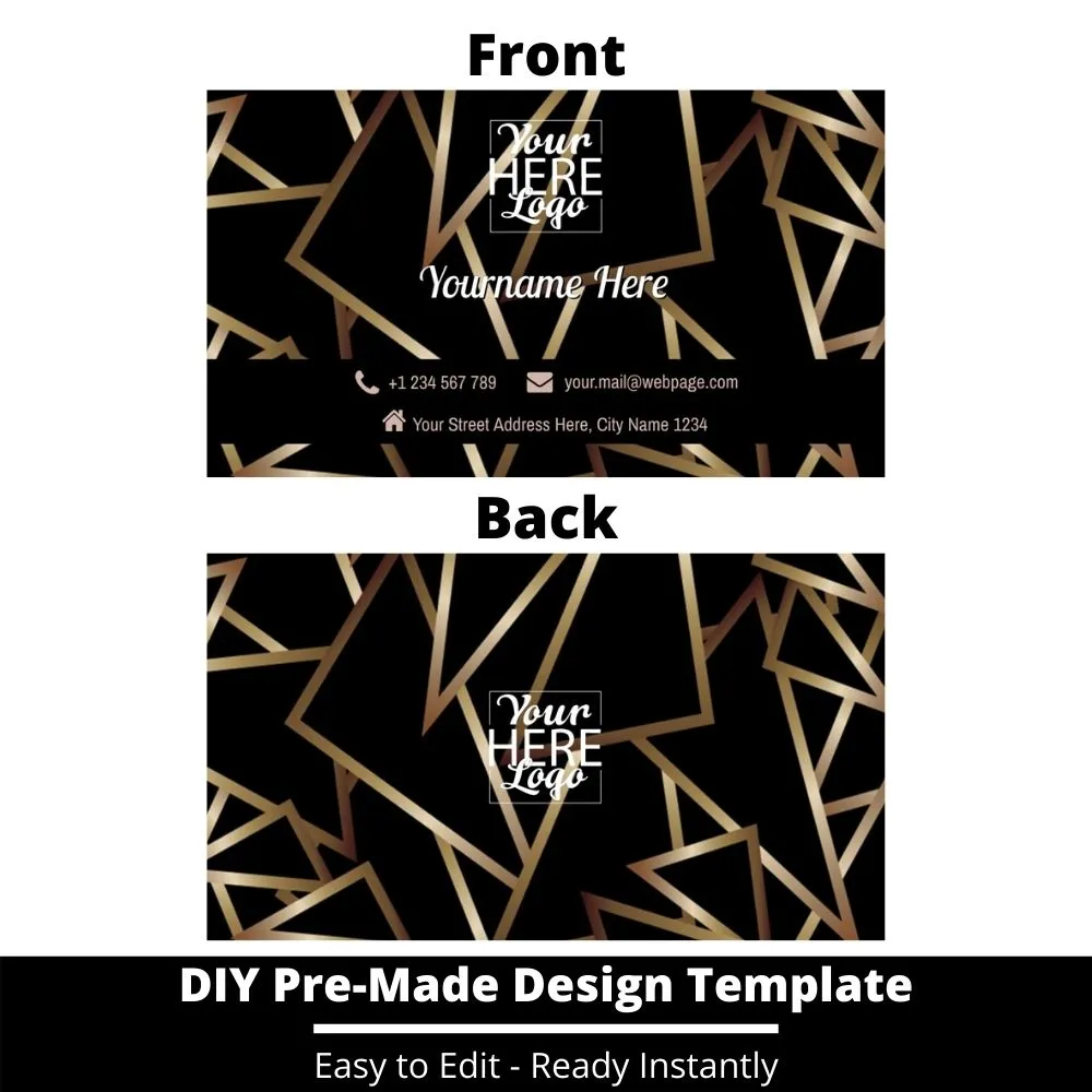 Business Card Design Template 49