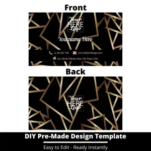 Business Card Design Template 49
