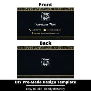 Business Card Design Template 50