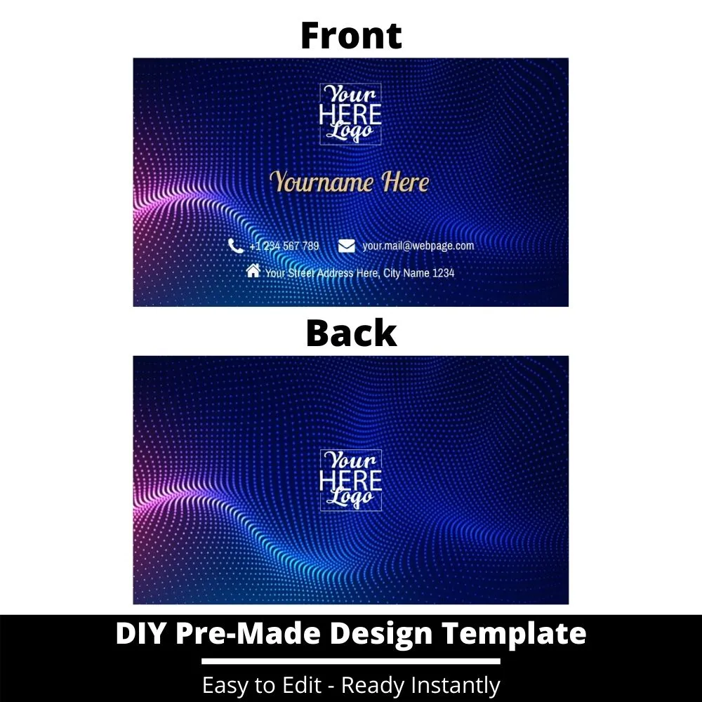 Business Card Design Template 79