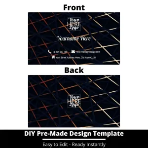 Business Card Design Template 84