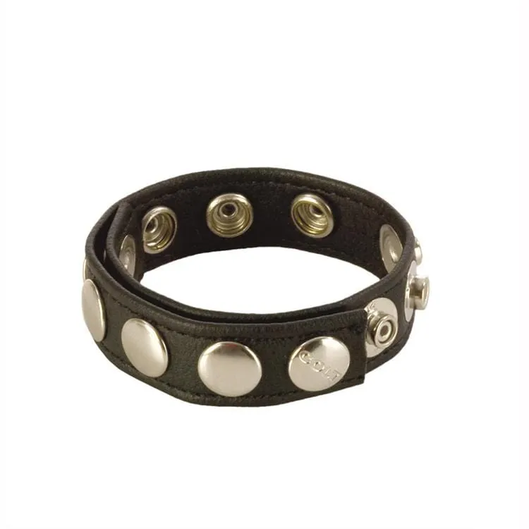 Calexotics COLT® 8 Snap Fastener Leather C/B Strap.