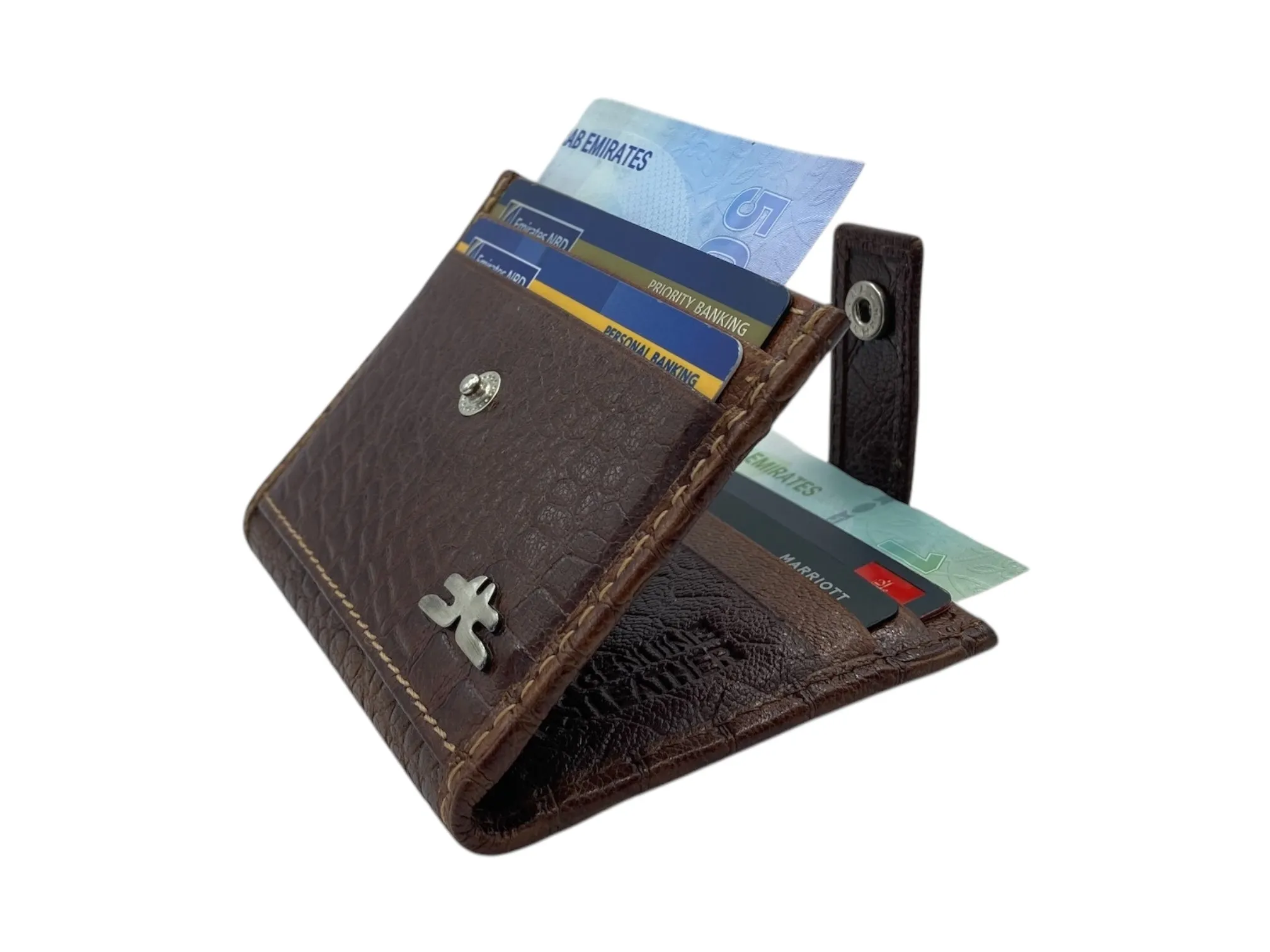 Card Case & Cash Wallet Compact Size 14 Card Space # 4029