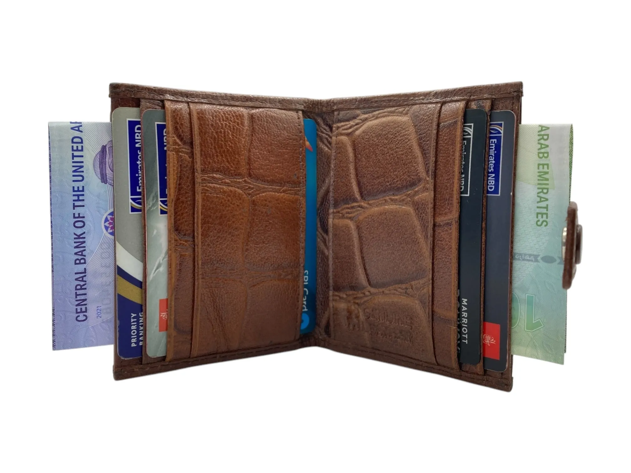 Card Case & Cash Wallet Compact Size 14 Card Space # 4029