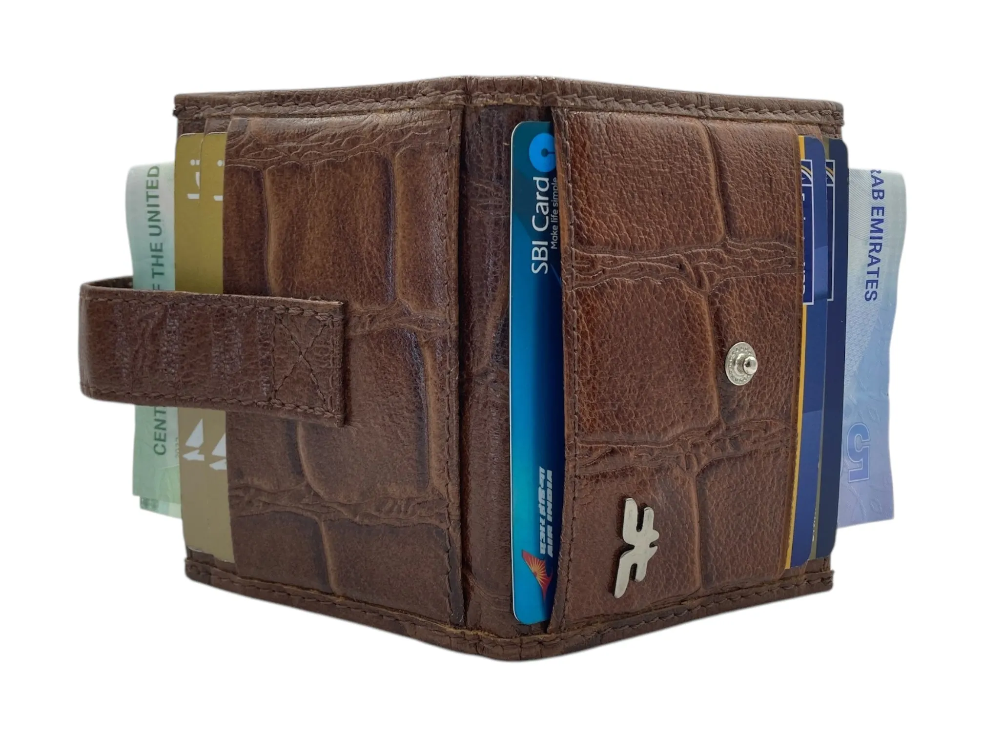 Card Case & Cash Wallet Compact Size 14 Card Space # 4029