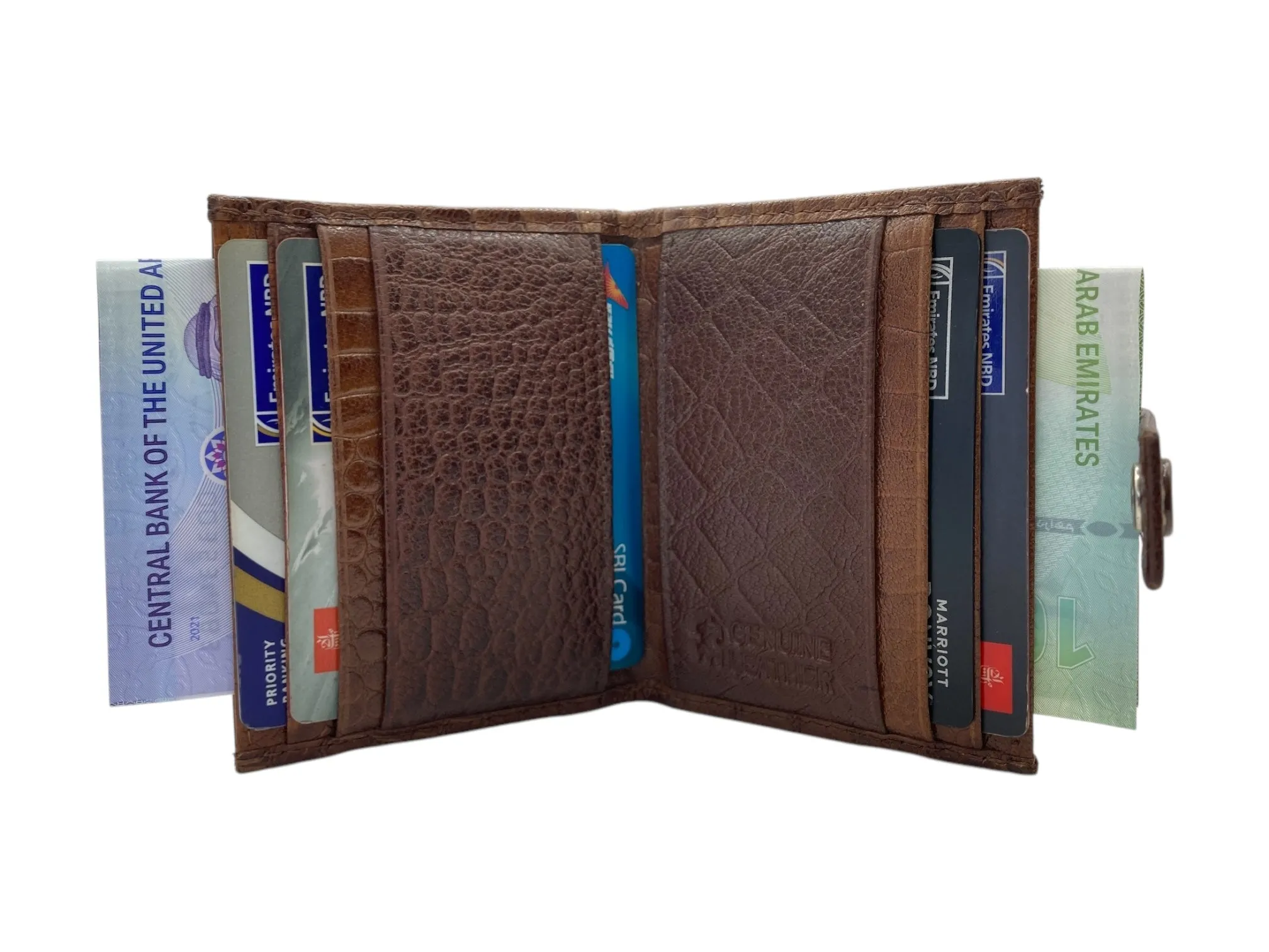 Card Case & Cash Wallet Compact Size 14 Card Space # 4029