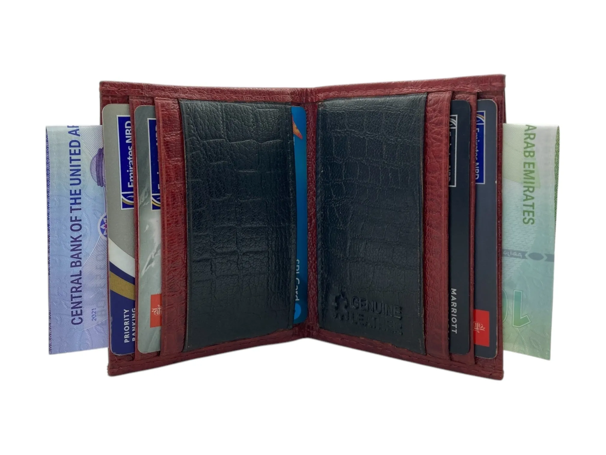 Card Case & Cash Wallet Compact Size 14 Card Space # 4029