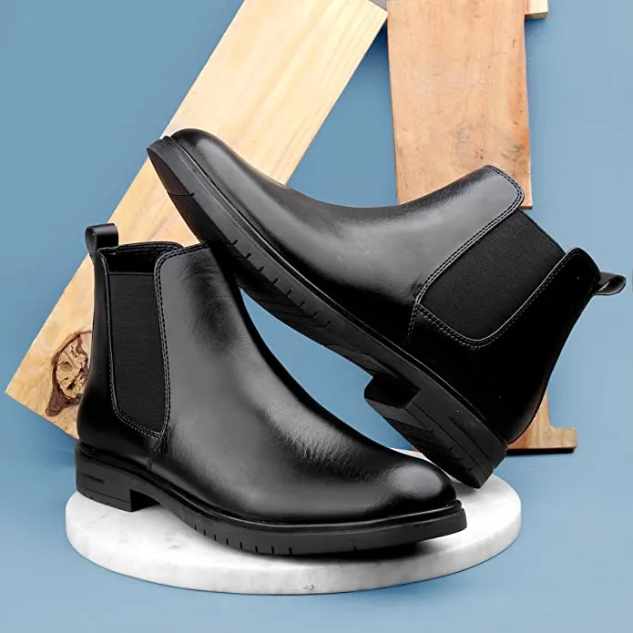 Casual Chelsea and Ankle Slip-On Boot For Men's-JonasParamount